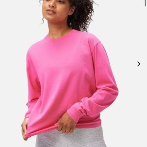 OV everyday longsleeve, winecup, Sz M never worn